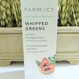 Farmacy Whipped Greens Cleanser - White and Green Packaging